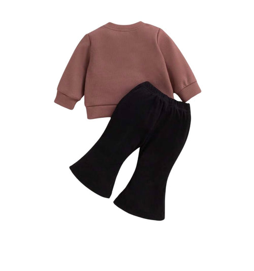 2pcs fashionable cute outfit